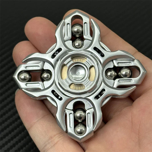 Future Punk Style EDC Metal Fidget Spinner for Adults