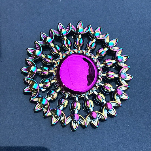 Rainbow Metal Fidget Spinner